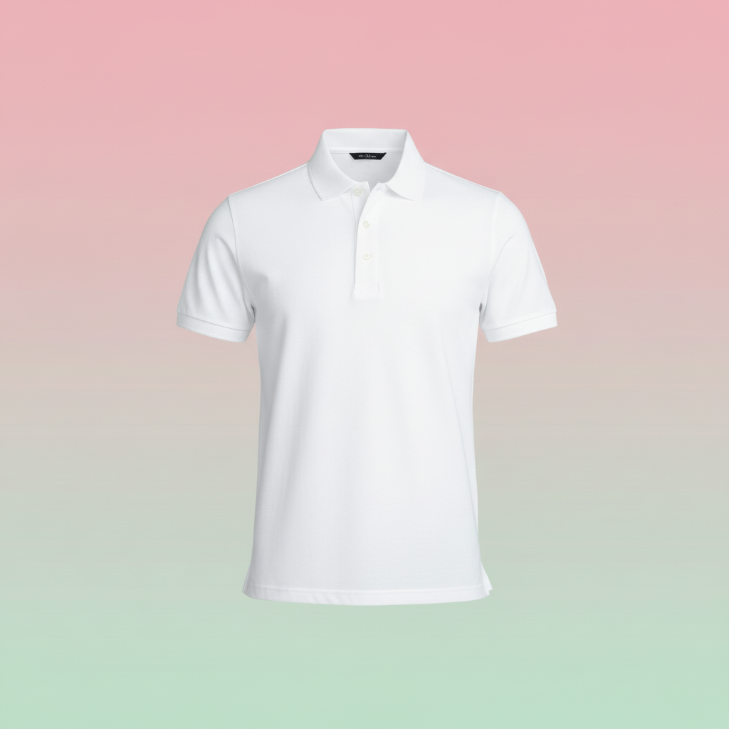 Mens White Golfer