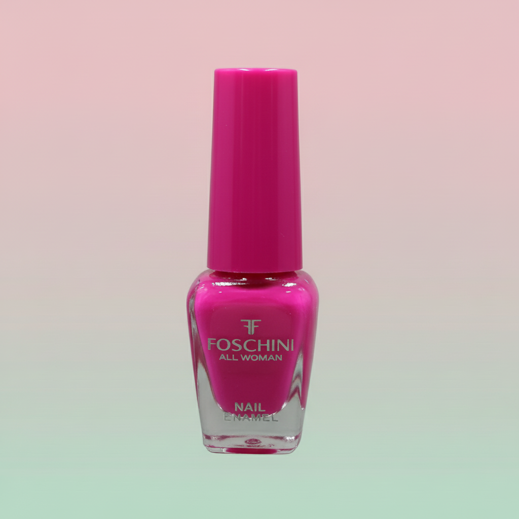 Hot Fuchsia Pink Nail Enamel