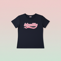 Girls Navy Hero Tee